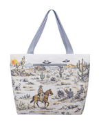 Everyday Tote Bag in Cosmic Cowboy